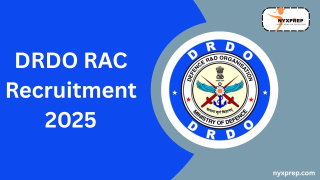 DRDO RAC Recruitment 2025